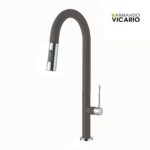 Μπαταρία Νεροχύτη Κουζίνας Tozo Asphalt Granite