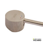 Μπαταρία Νιπτήρα με Βαλβίδα Clic-Clac Industrial Vicario Inox - Image 2