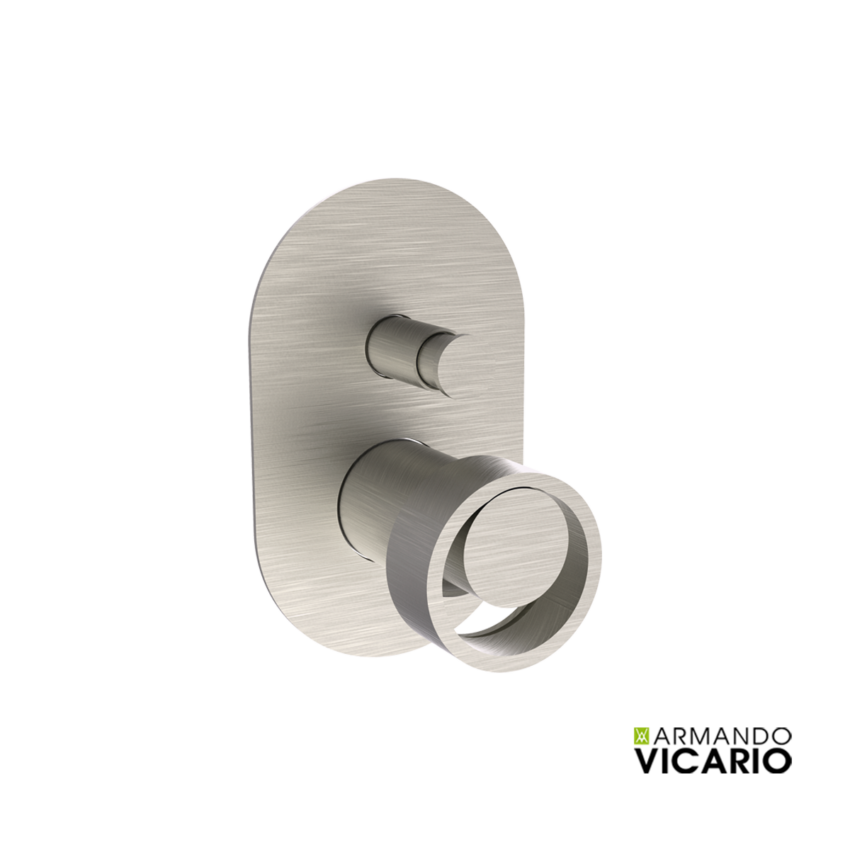 Μίκτης Εντοιχισμού 2 Εξόδων Halo Vicario Inox - Image 2