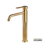 ΜΠΑΤ.ΝΙΠΤ. ΥΨΗΛΗ ΜΕ ΒΑΛΒ.CLIC-CLAC LUMIERE VICARIO BRUSHED GOLD