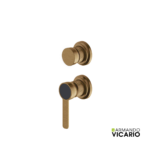 Μίκτης Εντοιχισμού 3 Εξόδων Lumiere Vicario Antique Brass