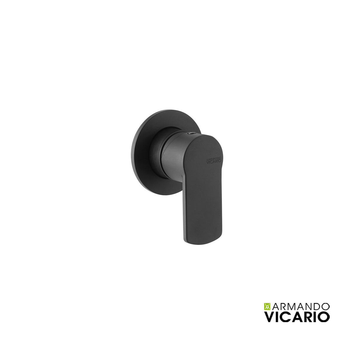 Μίκτης Εντοιχισμού 1 Εξόδου Glam Vicario Black Matt Μίκτης Εντοιχισμού 1 Εξόδου Glam Vicario Black Matt - Image 1