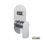 Μίκτης Εντοιχισμού 2 Εξόδων Glam Vicario Chrome