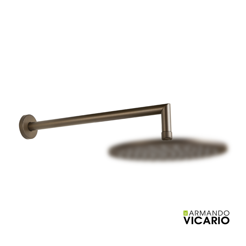 Βραχίονας Τοίχου Στρογγυλός 35εκ., Vicario Tuscany Brass - Image 2