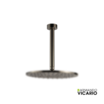 Βραχίονας Οροφής Στρογγυλός 20εκ. Vicario Black Chrome - Image 2