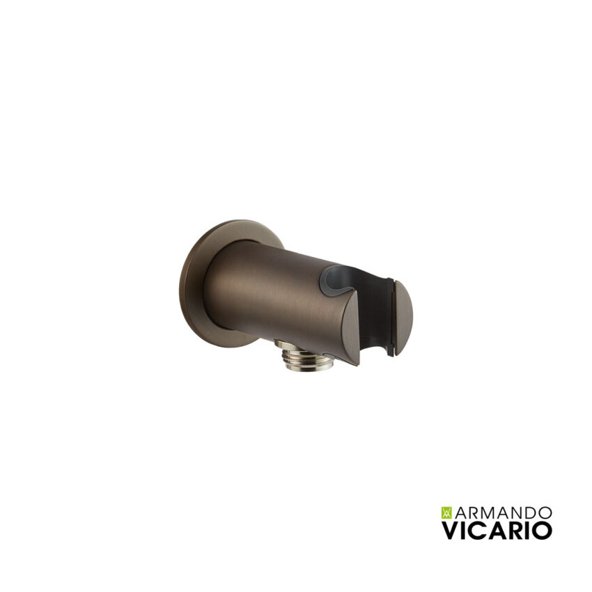 Παροχή Νερού με Στήριγμα Τηλεφώνου Vicario Tuscany Brass - Image 2