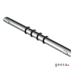 Λαβή Λουτρού Γωνιακή/Υποπόδιο 34 εκ. Geesa Chrome