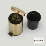 Χαρτοδοχείο Επιδαπέδιο 3l Geesa Inox PVD Brushed Gold - Image 4