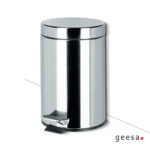 Χαρτοδοχείο Επιδαπέδιο 5l Geesa Chrome