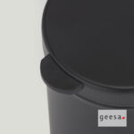 Χαρτοδοχείο Επίτοιχο 3l Geesa Black Matt - Image 2
