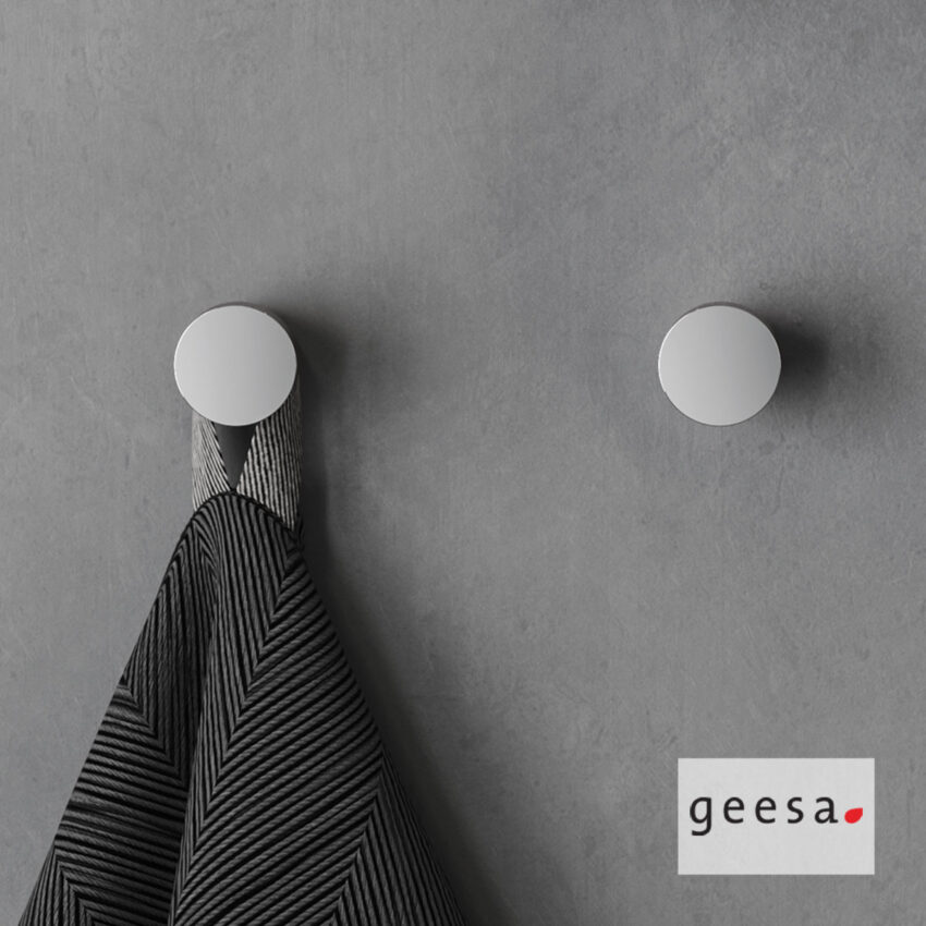 Άγκιστρο μπάνιου μονό 2εκ. Φ25 OPAL Geesa Chrome - Image 2