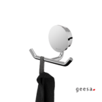 Άγκιστρο μπάνιου διπλό 4,6εκ. OPAL Geesa Chrome