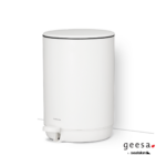 Χαρτοδοχείο Επιδαπέδιο 5l Geesa White Matt