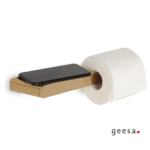 Χαρτοθήκη με Εταζέρα Shift Geesa Brushed Gold