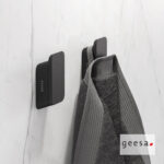 Άγκιστρο μπάνιου μονό medium Shift Geesa Black Matt - Image 2