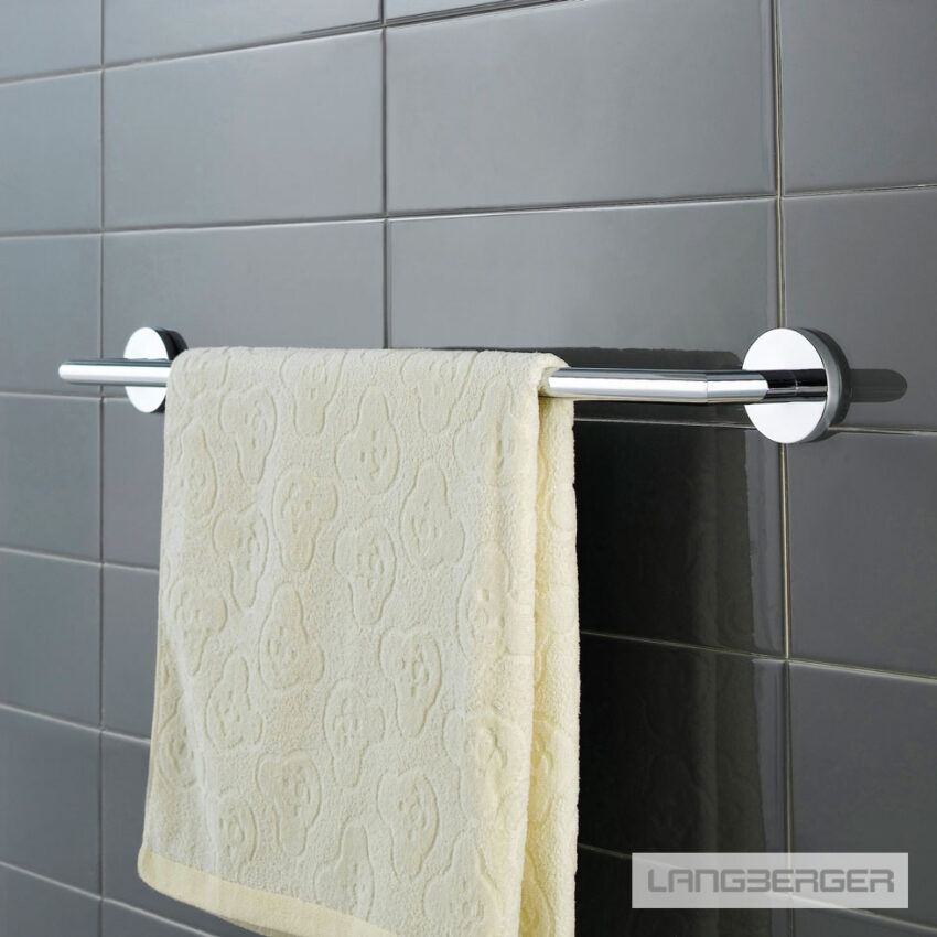 Πετσετοκρεμάστρα Σταθερή Μονή 45εκ. Langberger Chrome - Image 2