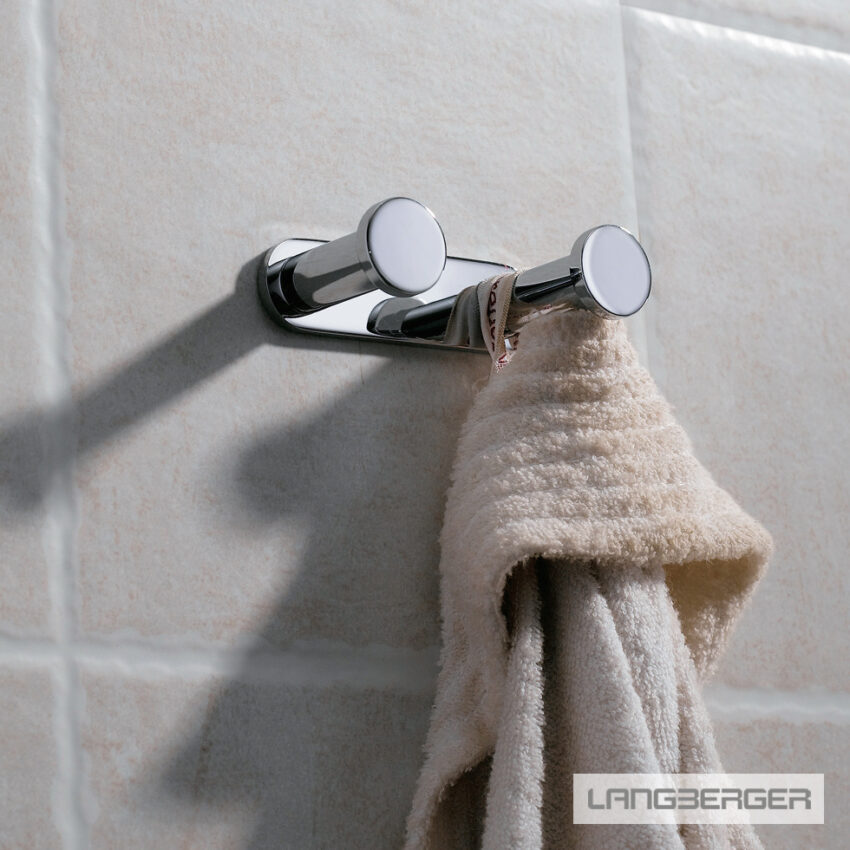 Κρεμάστρα 2 Αγκίστρων Langberger Chrome - Image 2