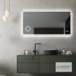 Καθρέπτης Μπάνιου CULM 120x80 με σύνδεση Bluetooth για Μουσική Luminor - Image 2