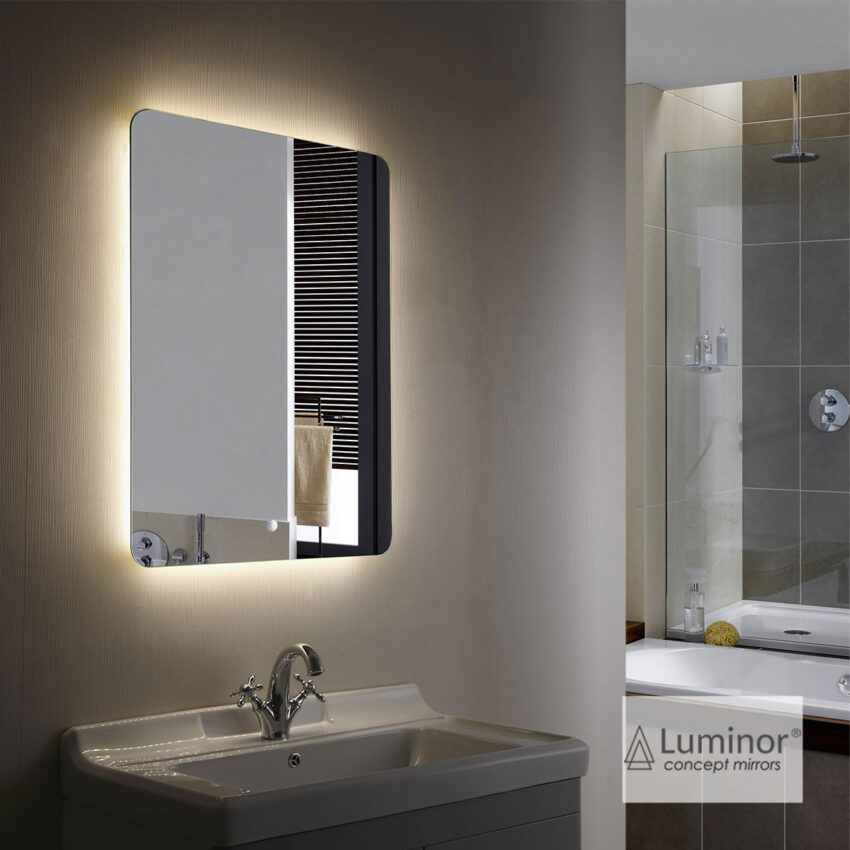 Καθρέπτης Μπάνιου JOY 50x70 Luminor - Image 2