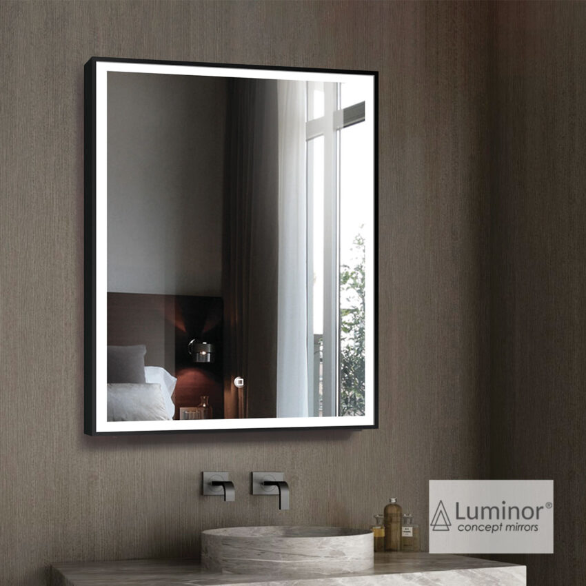 Καθρέπτης Μπάνιου TOSCA 100x70 Luminor - Image 2