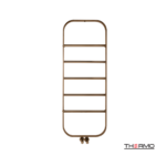 Θερμαινόμενη Πετσετοκρεμάστρα μπάνιου Inox SPARK 120x45 Antique Brass