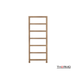 Θερμαινόμενη Πετσετοκρεμάστρα μπάνιου Inox TEMPO 120x50 Antique Brass