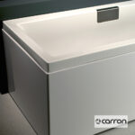 Μπανιέρα Ακρυλική Caronite CELSIUS με σύστημα Υδρομασάζ (1,75hp-8 jet) 1800x800, Carron Bath White - Image 3