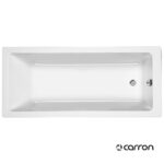 Μπανιέρα Ακρυλική Caronite QUANTUM 1800x800, Carron Bath White - Image 2