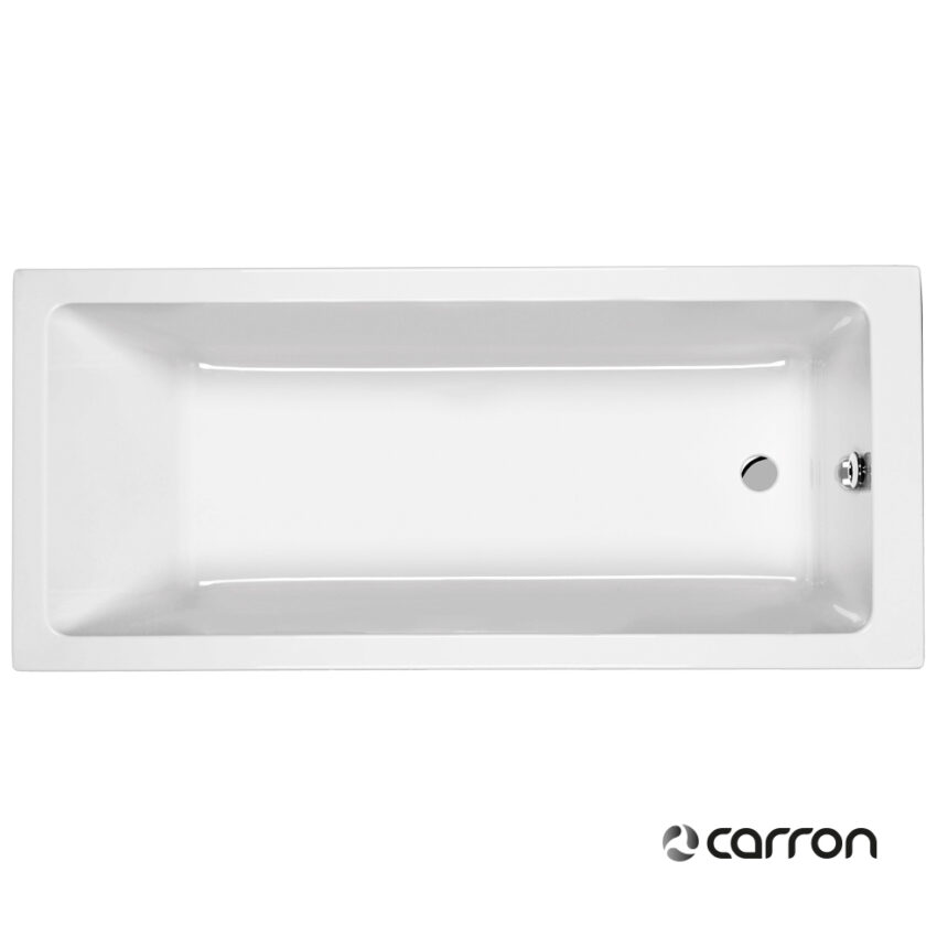 Μπανιέρα Ακρυλική Caronite QUANTUM 1800x800, Carron Bath White - Image 2