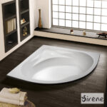 Μπανιέρα Ακρυλική MODENA 130x130, Sirene - Image 3