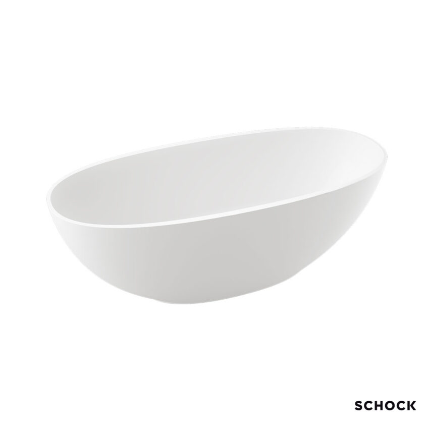 Μπανιέρα Ελεύθερης Τοποθέτησης VISTA Freestanding 160x70, SCHOCK White Matt - Image 2