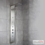 Στήλη Ντουζ ELITE 5 εξοδων με μίκτη Inox