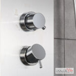 Στήλη Ντουζ ELITE 5 εξοδων με μίκτη Inox - Image 4