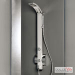 Στήλη Ντουζ IDEA με μίκτη και στόμιο Alu Satin