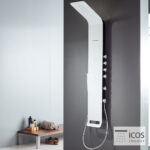 Στήλη Ντουζιέρας ASTREA, ICOS White Matt