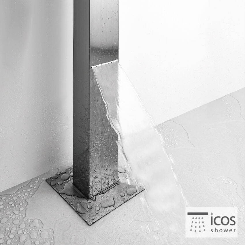 Στήλη Ντουζιέρας εξωτερικού χώρου DIKE, ICOS Inox AISI316 - Image 3
