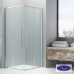 C.ENTRY DEVON ELLI 80x80 (77,5-79 x 77,5-79 εκ.) CLEAN-GLASS CHROME