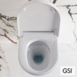 Λεκάνη Κρεμαστή PURA/59  Swirlflush με σύστημα ηλεκτρονικού μπιντέ, White GSI Ιταλίας - Image 3