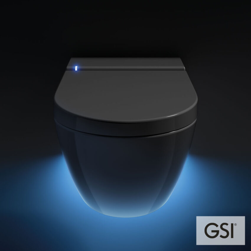 Λεκάνη Κρεμαστή PURA/59  Swirlflush με σύστημα ηλεκτρονικού μπιντέ, Ardesia GSI Ιταλίας - Image 3