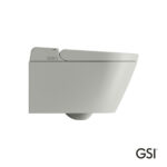 Λεκάνη Κρεμαστή PURA/59  Swirlflush με σύστημα ηλεκτρονικού μπιντέ, Cenere GSI Ιταλίας - Image 2