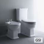 Λεκάνη Χαμηλής Πίεσης Πισωστόμια CLASSIC με κάλυμμα Soft Close MS87C White, GSI White - Image 2