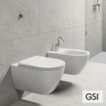 Λεκάνη Κρεμαστή Pura/55 Swirlflush με κάλυμμα Slim Soft Close MS99C, GSI White - Image 2