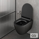 Λεκάνη Κρεμαστή Pura/50 Swirlflush με κάλυμμα MS86SC Super Slim Soft Close, GSI Ardesia - Image 2