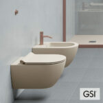 Λεκάνη Κρεμαστή Pura/50 Swirlflush με κάλυμμα MS86SC Super Slim Soft Close, GSI Creta - Image 2