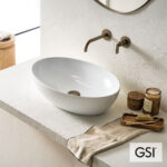 Νιπτήρας Πορσελάνης Pura 60x42 GSI White - Image 4