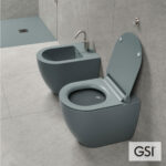 Λεκάνη Υψηλής Πίεσης Πισωστόμια Pura/55 Swirlflush με κάλυμμα Super Slim Soft Close MS86SC, GSI Agave - Image 2