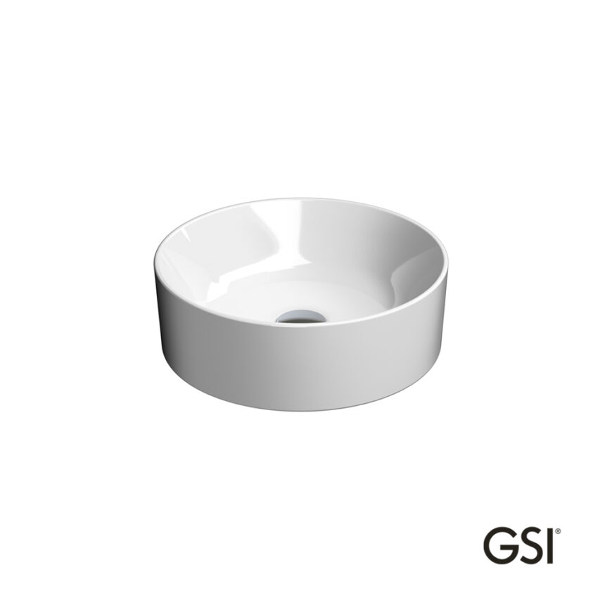 Νιπτήρας Πορσελάνης Kube-X Φ40 GSI White - Image 2