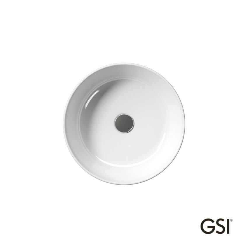 Νιπτήρας Πορσελάνης Kube-X Φ45 GSI White - Image 2