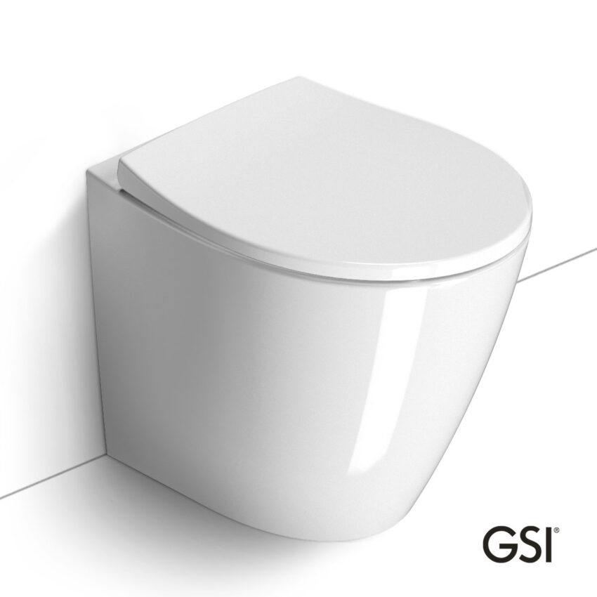 Λεκάνη Υψηλής Πίεσης Πισωστόμια Modo/52 Swirlflush με κάλυμμα Slim Soft Close MS98C, GSI White - Image 2