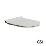 Κάλυμμα Λεκάνης Norm, Pura, Kube, Super Slim Soft Close GSI Cenere